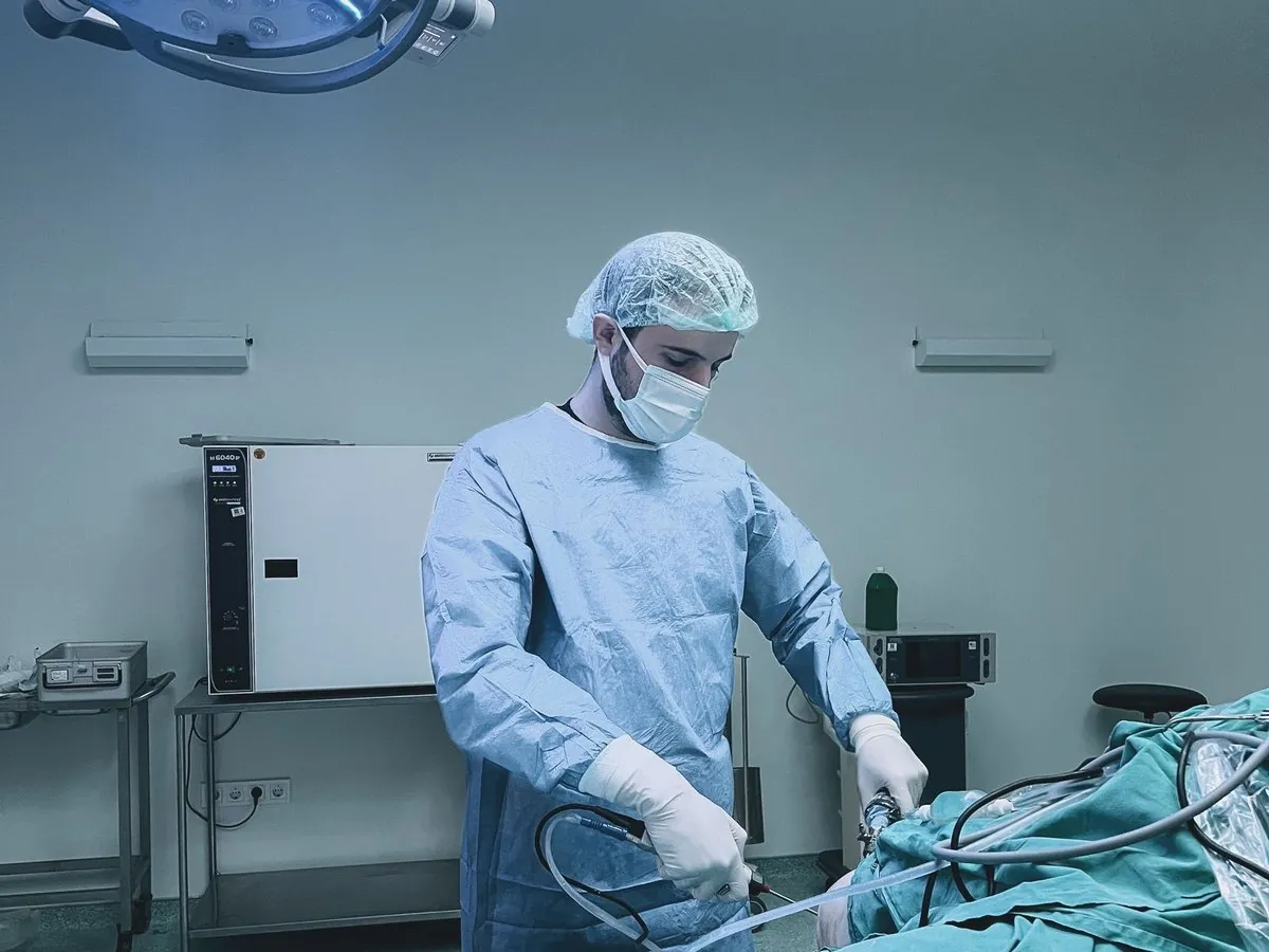 Bronchoscopy procedure at Healthy Chest & Sleep Clinic