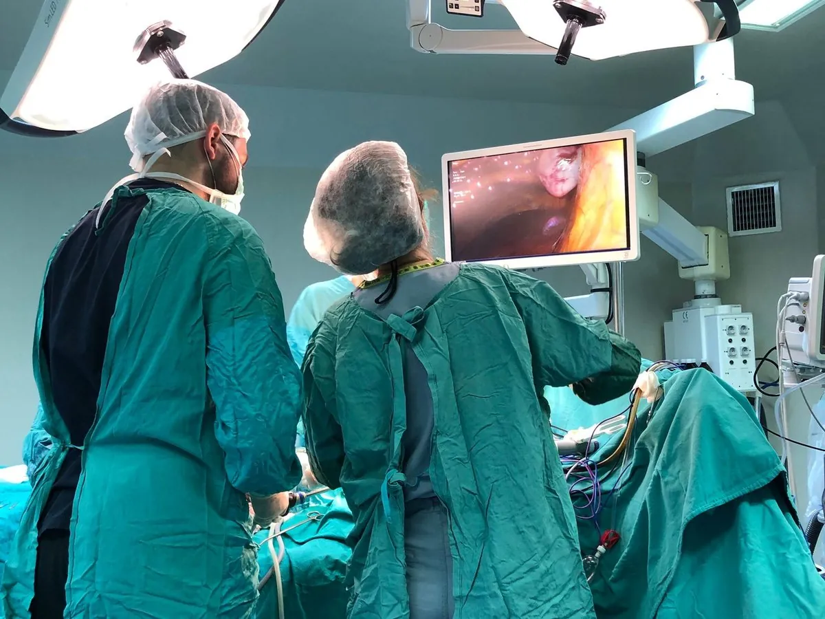 Minimally invasive EBUS diagnosis